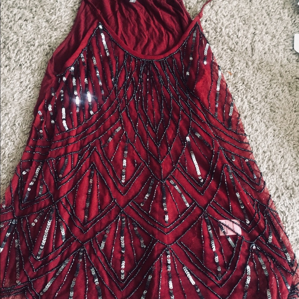 Vanity sequin tank top for sale!!